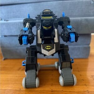 Black and Blue Robot Toy